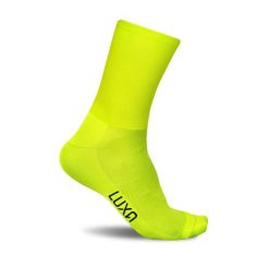 Skarpety Rowerowe Unisex Luxa Fluo. Żółte skarpetki damskie LUXA, bez wzorów, z elastanu. Za 69.90 zł.