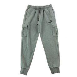 Second life - Spodnie dresowe męskie jogginsy Puma - Jak nowy. Szare spodnie sportowe męskie Puma, z dresówki. Za 106.46 zł.