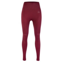 Legginsy fitness damskie Beshaped Femme Force bezszwowe. Czerwone legginsy sportowe damskie BESHAPED, xl, bez wzorów, z nylonu, na fitness i siłownię. Za 179.00 zł.