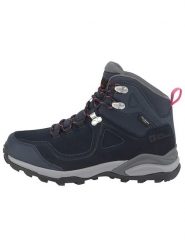 Jack Wolfskin Skórzane buty trekkingowe "SUNSET HIKE TEXAPORE MID" w kolorze granatowo-szarym rozmiar: 39,5. Niebieskie obuwie trekkingowe damskie Jack Wolfskin. Za 351.38 zł.