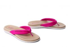 Inblu SF-04 067 azalea, klapki damskie. Czerwone klapki damskie Inblu, bez wzorów, bez obcasa. Za 77.99 zł.