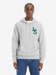 Levi's Bluza w kolorze jasnoszarym rozmiar: L. Szare bluzy z kapturem męskie Levi's, l, z bawełny. Za 149.31 zł.