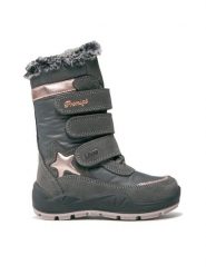 Primigi Kozaki GORE-TEX 4883055 M Szary. Szare kozaki dziewczęce Primigi, bez wzorów, z gore-texu, bez obcasa. Za 469.99 zł.