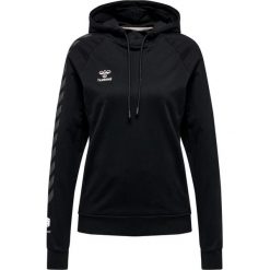 Damska bawełniana bluza z kapturem Hummel Move Grid. Czarne bluzy sportowe damskie HUMMEL, xs, z bawełny. Za 254.50 zł.
