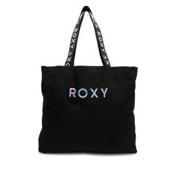 Torba Roxy. Czarne torebki klasyczne damskie Roxy, bez wzorów, bez dodatków. Za 119.99 zł.