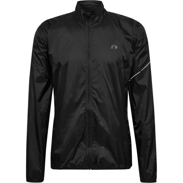 Składana wodoodporna kurtka Newline. Czarne kurtki treningowe męskie Newline, m, bez wzorów, do biegania. Za 332.50 zł.