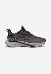 Ciemnoszare Buty Sportowe Sneakersy na Piankowej Podeszwie Linasela. Szare buty sportowe na co dzień męskie Born2be, z jeansu, bez zapięcia. Za 109.99 zł.