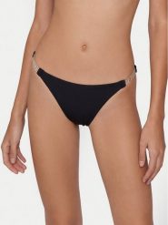 Guess Dół od bikini E6GO26 KG272 Czarny. Czarne bikini damskie Guess, z aplikacjami. Za 239.99 zł.
