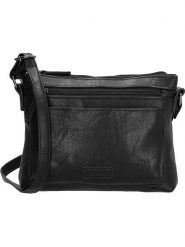 Beagles Torebka "Murcia" w kolorze czarnym - 23 x 18 x 5 cm rozmiar: onesize. Czarne torebki klasyczne damskie Beagles, bez wzorów, z materiału, bez dodatków. Za 56.99 zł.