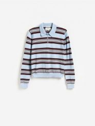 Sweter z wełną - jasnoniebieski. Niebieskie swetry klasyczne damskie Reserved, l, z dzianiny, bez kołnierzyka. Za 229.99 zł.