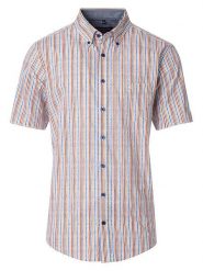 CASAMODA Koszula - Casual fit - ze wzorem rozmiar: XL. Koszule męskie CASAMODA, xl, bez wzorów, z bawełny, bez kołnierzyka, bez ramiączek. Za 70.08 zł.