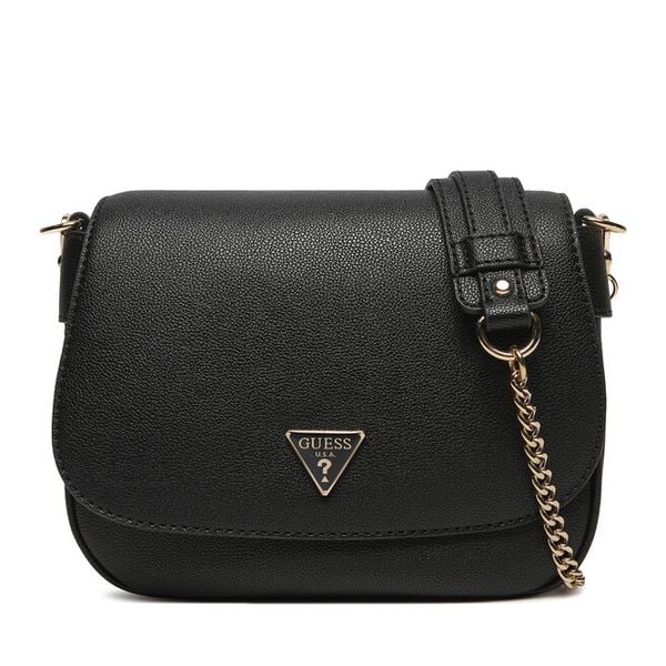 Torebka Guess. Brązowe listonoszki damskie Guess, z aplikacjami, bez dodatków. Za 329.99 zł.