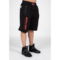 Augustine Stara szkoła Szorty - Czarny/Czerwony. Czarne szorty męskie GORILLA WEAR, m, na fitness i siłownię. Za 191.00 zł.
