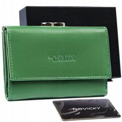Portfel damski 4U Cavaldi RD-18-GCL zielony. Zielone portfele damskie 4U Cavaldi, bez wzorów, ze skóry. Za 69.99 zł.