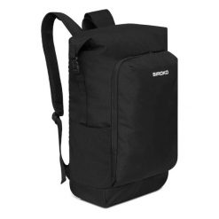 Plecak roll-top 25L Siroko Backpack 25L. Czarne plecaki damskie SIROKO, bez wzorów, z materiału. Za 202.00 zł.