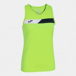 Damski tank top Joma. Czarne topy damskie Joma, xs, bez wzorów, bez kołnierzyka. Za 147.50 zł.