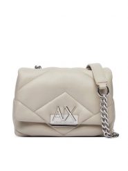 Armani Exchange Torebka XW000357 AF26568 U6208 Beżowy. Brązowe listonoszki damskie Armani Exchange, bez wzorów, ze skóry, bez dodatków. Za 589.99 zł.