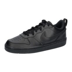 Tenisówki Nike Model Court Borough Low Recraft (gs) Kolor Czarny. Czarne trampki i tenisówki męskie Nike, bez wzorów, z materiału, bez zapięcia. Za 339.99 zł.