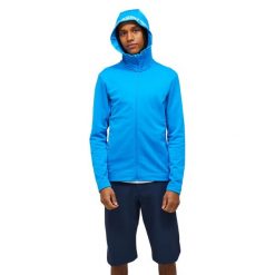 Bluza Peak Performance męska Rider Tech Zip Hood niebieska - L. Niebieskie bluzy bez kaptura męskie Peak Performance, l. W wyprzedaży za 609.00 zł.