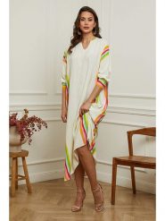 Plume Sukienka "Dolly" w kolorze kremowym rozmiar: S. Brązowe sukienki damskie Plume, s, bez wzorów, bez kołnierzyka, bez ramiączek, maxi. Za 197.17 zł.