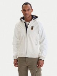 Aeronautica Militare Kurtka przejściowa 261AF0519UCT04291 Beżowy Regular Fit. Brązowe kurtki męskie AERONAUTICA MILITARE, m, bez wzorów, z syntetyku, bez kaptura. Za 799.99 zł.