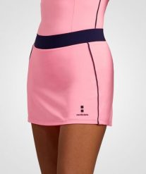 Spódnica do tenisa/padla damska Performance. Czerwone spódniczki damskie NORDICDOTS, l, bez wzorów, z bawełny, moda ciążowa. Za 185.00 zł.