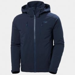Kurtka Narciarska męska Helly Hansen Alpha 4.0 Jacket. Niebieskie kurtki męskie Helly Hansen, m, bez wzorów, z elastanu, bez kaptura, narciarskie, primaloft. Za 1,780.00 zł.