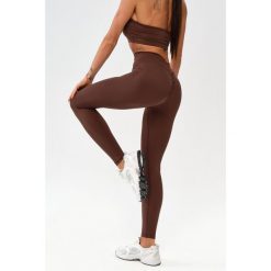 GDamskie legginsy sportowe fitness Rough Radical Zoya Push-up. Brązowe bielizna termoaktywna damska ROUGH RADICAL, s, bez wzorów. Za 169.90 zł.