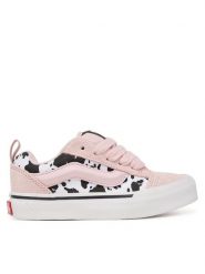 Vans Tenisówki Knu Skool VN000Z00GSF1 Różowy jasny. Czerwone buty sportowe dziewczęce Vans, bez wzorów, ze skóry, bez zapięcia. Za 299.99 zł.