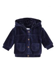 Noppies Bluza w kolorze granatowym rozmiar: 62. Niebieskie bluzy i bluzki niemowlęce Noppies, bez wzorów, z jeansu, bez ramiączek, bez kaptura. Za 78.47 zł.