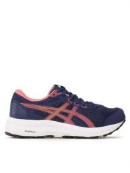 Asics Buty do biegania Gel-Contend 8 1012B320 Granatowy. Niebieskie obuwie do biegania damskie Asics. Za 239.99 zł.