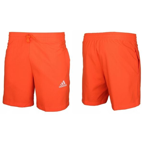 Spodenki treningowe męskie adidas. Szare szorty męskie Adidas, bez kołnierzyka. Za 76.00 zł.