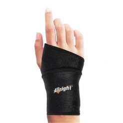 Pasek Na Nadgarstek. Czarne paski damskie Allright, bez wzorów, sportowe. Za 53.99 zł.