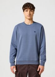 WRANGLER MĘSKA BLUZA SIGN OFF CREW Grisallie 112357335 W6589008823. Bluzy bez kaptura męskie Wrangler, l. Za 139.99 zł.