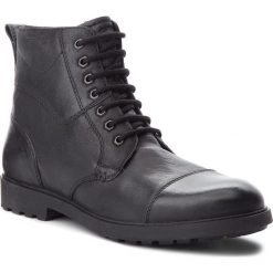 Kozaki GEOX - U Rhadalf E U845HE 000EM C9999 Black. Czarne buty zimowe męskie Geox, z materiału, bez zapięcia. W wyprzedaży za 299.00 zł.