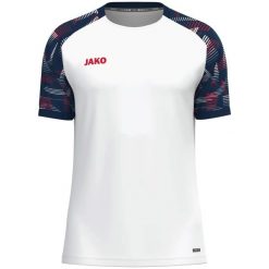 Koszulka Jako Sonic. Białe t-shirty sportowe męskie Jako, z poliesteru, bez ramiączek, do piłki nożnej. Za 263.50 zł.