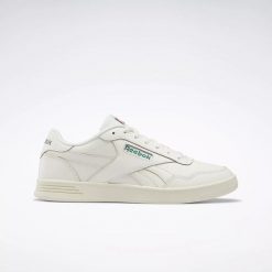 Buty sportowe Reebok Court Advance (100010620). Białe buty sportowe na co dzień damskie Reebok, bez wzorów, tenisowe. Za 289.00 zł.
