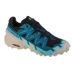 Buty Męskie Bieganie Speedcross 6 GTX. Niebieskie buty trekkingowe męskie Salomon, z gumy, bez zapięcia, do biegania. Za 904.99 zł.