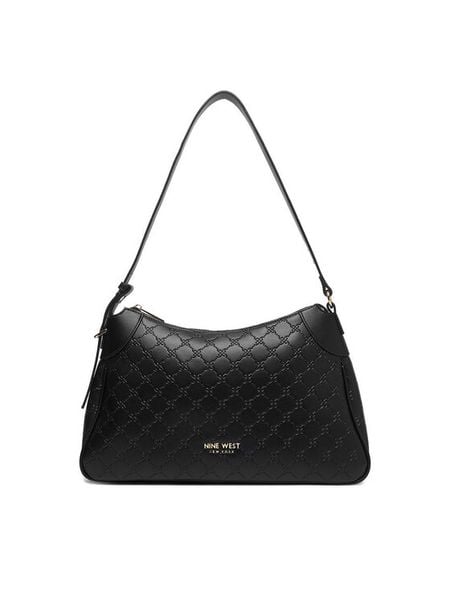 Nine West Torebka CEO-CRYSTAL POISE-JH7438 Czarny. Czarne torebki klasyczne damskie Nine West, bez wzorów, ze skóry, bez dodatków. Za 249.99 zł.