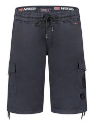Geographical Norway Bermudy "Pacaro" w kolorze granatowym rozmiar: XXL. Niebieskie szorty męskie Geographical Norway, bez wzorów. Za 118.56 zł.
