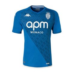 Koszulka bramkarska AS Monaco Kombat Pro 2023/24. Niebieskie t-shirty sportowe męskie Kappa, bez ramiączek, do piłki nożnej. Za 504.50 zł.