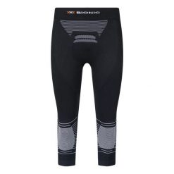 Legginsy termoaktywne damskie 3/4 X-Bionic Energizer 4.0 Opal Black. Czarne bielizna termoaktywna damska X BIONIC, bez wzorów. W wyprzedaży za 245.00 zł.
