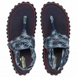 Sandały damskie GUMBIES SLINGBACK SANDAL. Niebieskie obuwie trekkingowe damskie Gumbies, bez wzorów, bez obcasa. Za 114.99 zł.