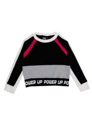 Bluza miękka na co dzień na siłownię. Białe bluzy bez kaptura damskie LEONE 1947 APPAREL. Za 105.21 zł.