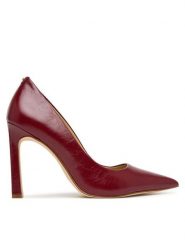 MICHAEL Michael Kors Szpilki Amara Pump 40F6AMHP1L Czerwony. Czerwone szpilki MICHAEL Michael Kors, bez wzorów, ze skóry, bez obcasa. Za 789.99 zł.