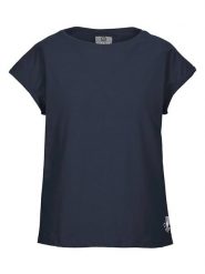 G.I.G.A. DX by KILLTEC Koszulka "GS 20" w kolorze granatowym rozmiar: 42. Niebieskie bluzki damskie G.I.G.A. DX by KILLTEC, bez wzorów, z bawełny, bez kołnierzyka, bez ramiączek. Za 83.81 zł.