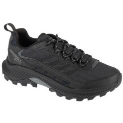 Buty trekkingowe męskie Merrell Speed Strike 2 Gtx. Czarne buty trekkingowe męskie MERRELL, z gumy, bez zapięcia, trekkingowe. Za 587.00 zł.