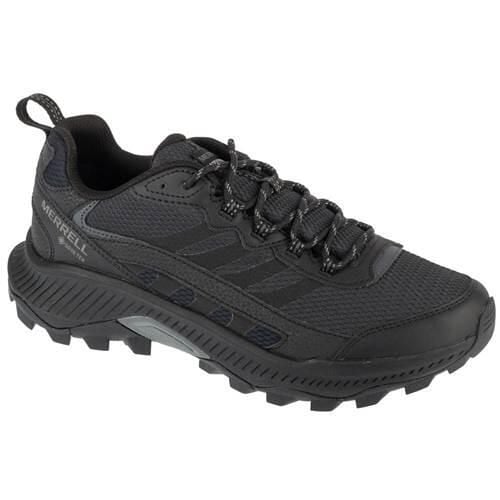 Buty trekkingowe męskie Merrell Speed Strike 2 Gtx. Czarne buty trekkingowe męskie MERRELL, z gumy, bez zapięcia, trekkingowe. Za 587.00 zł.