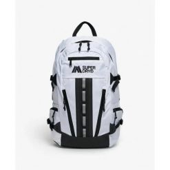 Plecak damski Superdry 32 L. Białe plecaki damskie Superdry., bez wzorów, z materiału, eleganckie. Za 387.20 zł.