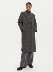 Weekend Max Mara Płaszcz wełniany Corinto 2425016042 Szary Regular Fit. Szare płaszcze damskie Weekend Max Mara, na zimę, bez wzorów, z wełny. Za 2,849.00 zł.